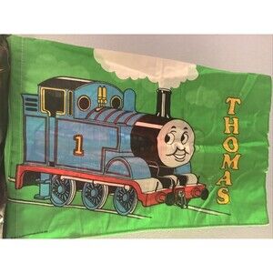 VINTAGE 1992 THOMAS THE TANK ENGINE TERENCE TRACTOR STANDARD COTTON PILLOW CASE